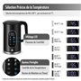 7L Contrôle de Température Réglable 40-100°C I LED Affichage de la Température I Fonction de