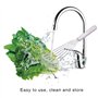 TLXX Spatule à poisson, en acier inoxydable, spatule ajourée, spatule anti-adhésive, ustensiles de cuisine pour la cuisine, la p
