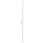 Vent Systems Grille d'aération en métal de 20,3 x 20,3 cm (dimensions extérieures) – Blanc – Grille d'aération réglable – Ouvert