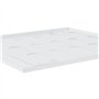 Vent Systems Grille d'aération en métal de 20,3 x 20,3 cm (dimensions extérieures) – Blanc – Grille d'aération réglable – Ouvert