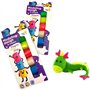 Kit de Pâte à Modeler Bio - 6 Couleurs 0,18 kg Plastiline Argile Autodurcissante Jeux Pate pour Enfant Rentrée Scolaire GenioKid