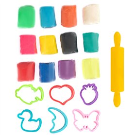 Genio Kids Kit de Pâte à Modeler Bio - Comestible pour Bébé 12 Pièces 0