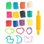 Genio Kids Kit de Pâte à Modeler Bio - Comestible pour Bébé 12 Pièces 0