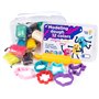 Genio Kids Kit de Pâte à Modeler Bio - Comestible pour Bébé 12 Pièces 0,65 kg avec 7 Accessoires Argile Autodurcissante Pate pou