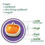 magdum 50 PCS Légumes + Fruits Aimant Enfant dans Une boîte Cadeau - Magnet Enfant - Animaux Magnetique - Jeux Aimanté Enfant - 