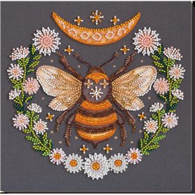 Abris Art Kit de broderie de perles Honey Dream. Kit de bricolage de perles pour débutants. Kit de perles fait à la main en Ukra