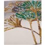 Abris Art AMB-087 Kit de broderie au point de perles, coton, multicolore, 20 x 21 cm