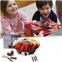 Reapyyt Set de casseroles pour fondue, machine électrique à fondue au chocolat avec 4 fourchettes, kit machine à fondue pour fon