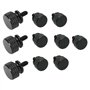Bdghay 10 PièCes/Lot UNC6-32 M3.5 Vis à Main pour Support GPU PSU BoîTier D'Ordinateur Vis de Panneau LatéRal PC Assembler Refro