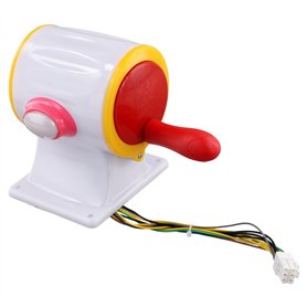 Dcluluwe Manette de à Manivelle de Pêche 12 V pour Machine de Vidéo D'Arcade