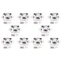 Kanylavy 10 PièCes Camping-Car Voiture Pousser Serrure DiamèTre RV Caravane Bateau Moteur Maison Armoire Tiroir Loquet Bouton Se