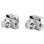 Kanylavy 10 PièCes Camping-Car Voiture Pousser Serrure DiamèTre RV Caravane Bateau Moteur Maison Armoire Tiroir Loquet Bouton Se
