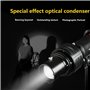 Sunmeit Flash photographique avec Bowens, objectif conique, lentille, condensateur optique photographique, lentille de