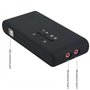 Reapyyt Carte Son USB Chipset CM6206 Carte Son Externe Optique Stéréo 7.1 Spécifications USB Hid Class Sortie DAC A 8 Canaux