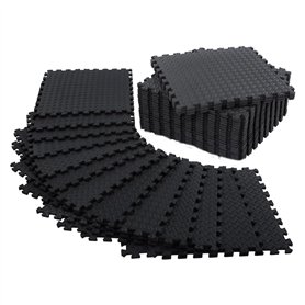 PAMENET Lot de 12 tapis d'exercice au sol pour gym à ou rembourrage de sol pour yoga