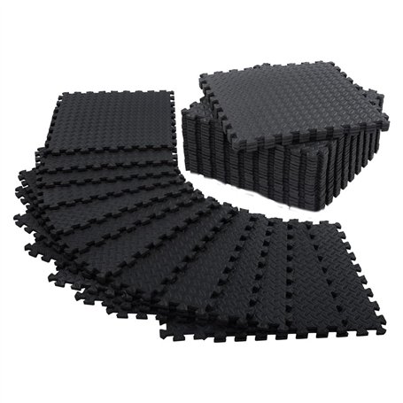 PAMENET Lot de 12 tapis d'exercice au sol pour gym à ou rembourrage de sol pour yoga