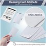 PEKKA Cartes de Nettoyage CR80, Nettoyant pour Lecteur de Cartes Double Face, Cartes de Nettoyage pour Terminaux de Point de Ven