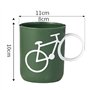 PAMENET Creatives Bicycle Lot de 2 verres pour brosse à dents