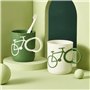 PAMENET Creatives Bicycle Lot de 2 verres pour brosse à dents