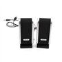 Booso Lot de 2 Enceintes Haut-parleurs USB pour Ordinateur Portable Stéréo 3,5 mm avec Prise d'Oreille pour Ordinateur de Bureau