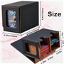 Boîte de de Cartes Présentoir de Cartes avec Plateau à Dés Deck Box Deck Box Contenant plus de 160 Cartes à Collectionner Boîte 