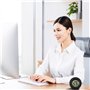 Lot de 5 thermomètres hygromètre numérique LCD moniteur d'humidité jauge pour humidificateurs déshumidificateurs