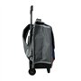 BAGTROTTER Cartable à roulettes 38 cm Hot Wheels voitures Gris