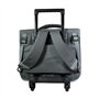 BAGTROTTER Cartable à roulettes 38 cm Hot Wheels voitures Gris