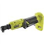 RYOBI - Clé a cliquet 18V ONE+ - emmanchement carré 1/4'' - 60 Nm - Livrée avec 1 embout d'extension - R18RW2-0