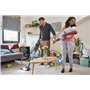 RYOBI - Aspirateur Balai BRUSHLESS sans-Fil 18 Volts - Se maintient Droit - 1 Batterie 4,0 Ah + Chargeur - Livré avec 1 Brosse m
