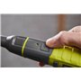 RYOBI - Brosse 4 Volts pour Nettoyage évier, lavabo, Douche, Plastique, céramique - étanche IPX7 - Livrée avec 4 brosses Interch