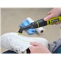 RYOBI - Brosse 4 Volts pour Nettoyage évier, lavabo, Douche, Plastique, céramique - étanche IPX7 - Livrée avec 4 brosses Interch