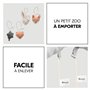 hauck Mobile Pour Lit Parapluie, Arche de Jeux Bébé, Jouet Sensoriel - Avec Hochet Peluche Détachable - Pliable et Transportable