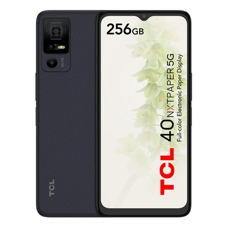 TCL 40 NXTPAPER 5G 6GB-256GB Negro (Starlight Black) Dual SIM