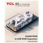 TCL 40 NXTPAPER 5G 6GB-256GB Negro (Starlight Black) Dual SIM