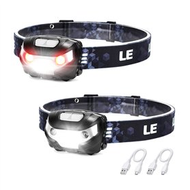 LE Lampe Frontale Rechargeable