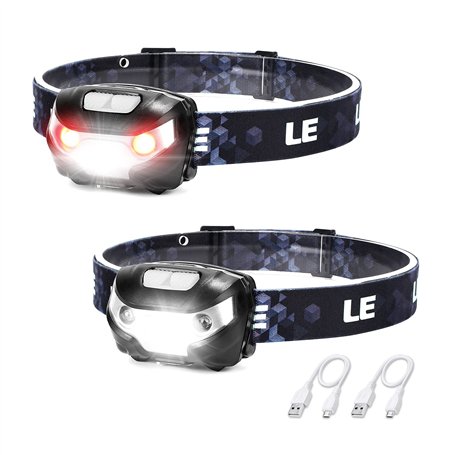 LE Lampe Frontale Rechargeable