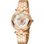 Roberto Cavalli by Franck Muller Femmes Analogique Quartz Montre avec Bracelet en Acier Inoxydable RV1L204M0071
