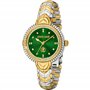 Roberto Cavalli by Franck Muller Femmes Analogique Quartz Montre avec Bracelet en Acier Inoxydable RV1L203M0081