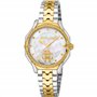 Roberto Cavalli by Franck Muller Femmes Analogique Quartz Montre avec Bracelet en Acier Inoxydable RV1L225M0071
