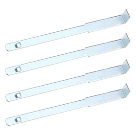 4pcs Outils de Suppression Stéréo Remplacement Compatible avec Pioneer Head Radio Clé d'outil de Suppression d'autoradio Accesso