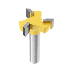 Fraise à Queue de 8 mm Fraise Affleurante Diamètre de Coupe de 24mm Mèche pour Bois Massif MDF Matériaux Laminés Panneau de Part