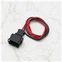 2pcs Câbles de Rechange pour Haut-Parleur Avant de Voiture Compatible avec BMW Série 3 E46 1998-2006 Harnais de Cordon de Haut-P