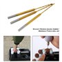 5pcs HSS Micro Foret Hélicoïdal Micro Forets Embouts en Spirale en Acier à Coupe Rapide Outils à Main Accessoires Compatible ave