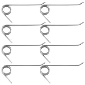OTOTEC Lot de 48 ressorts à rouleaux pour scarificateur électrique en acier inoxydable compatibles avec Einhell Royal RLE 450 Ki