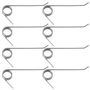 OTOTEC Lot de 48 ressorts à rouleaux pour scarificateur électrique en acier inoxydable compatibles avec Einhell Royal RLE 450 Ki