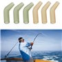 OTOTEC 30pcs Hameçons de Pêche à La Carpe Longueur 11Mm pour Hameçons de Taille 2/4/6/8 pour Eau Salée Et Eau Douce Manchons Ali