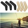 OTOTEC 30pcs Hameçons de Pêche à La Carpe Longueur 11Mm pour Hameçons de Taille 2/4/6/8 pour Eau Salée Et Eau Douce Manchons Ali