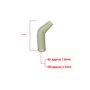 OTOTEC 30pcs Hameçons de Pêche à La Carpe Longueur 11Mm pour Hameçons de Taille 2/4/6/8 pour Eau Salée Et Eau Douce Manchons Ali