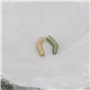 OTOTEC 30pcs Hameçons de Pêche à La Carpe Longueur 11Mm pour Hameçons de Taille 2/4/6/8 pour Eau Salée Et Eau Douce Manchons Ali
